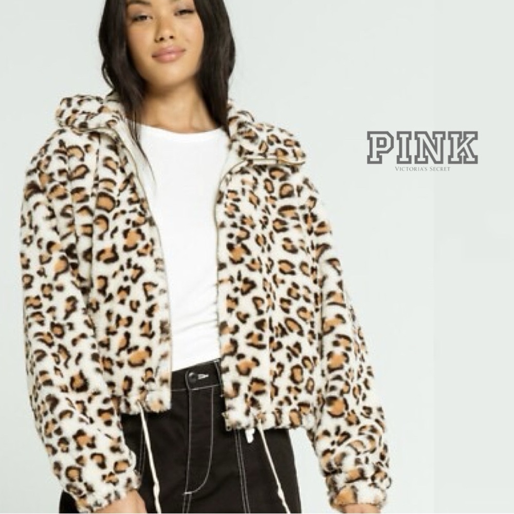 VS PINK Faux Fur Jacket - Picture 2 of 15